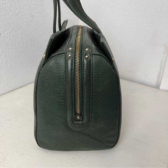 NWT Brooks Brothers green medicine bag purse - Picture 4 of 15